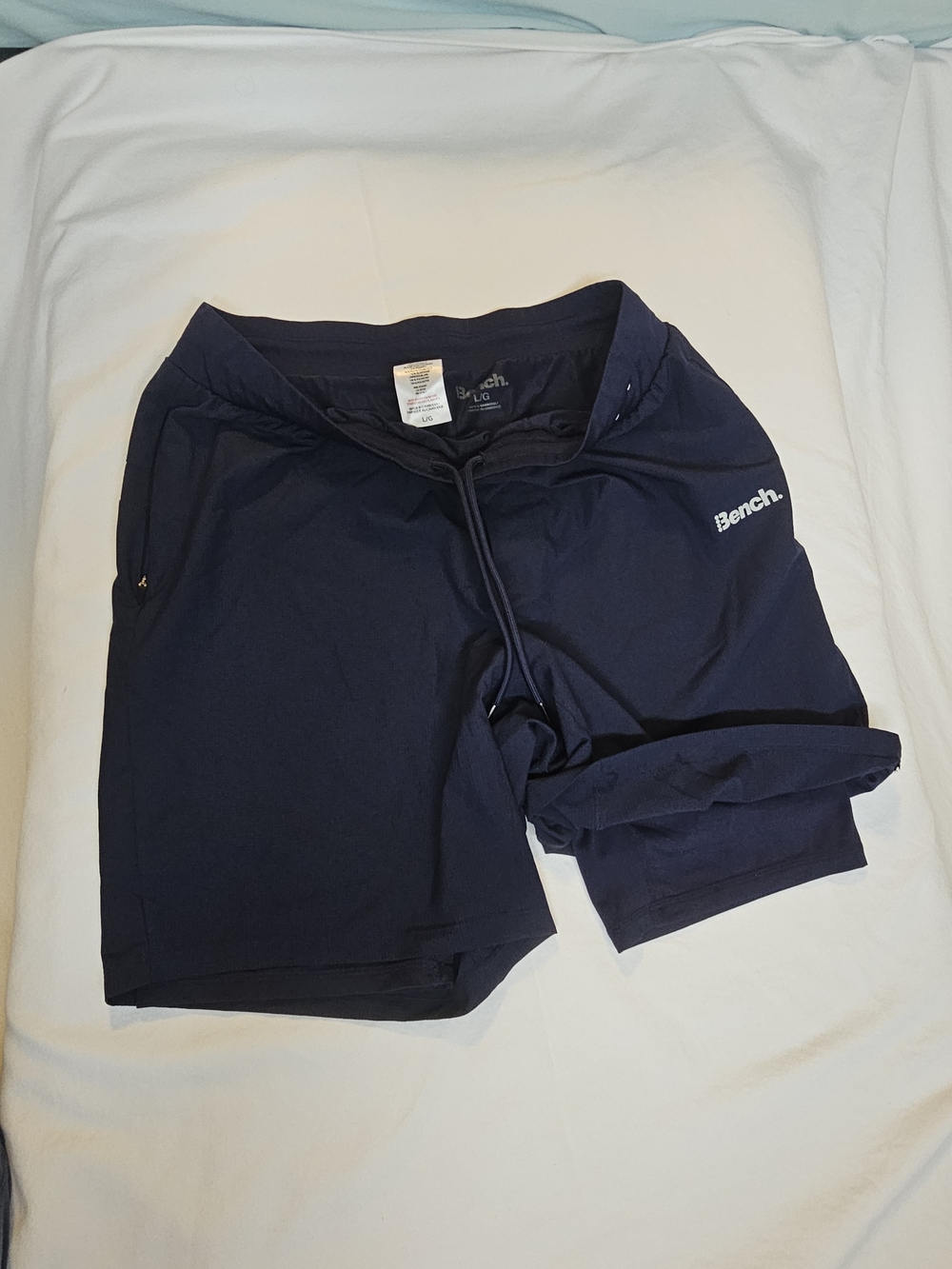 Bench Men's Navy Performance Drawstring Shorts